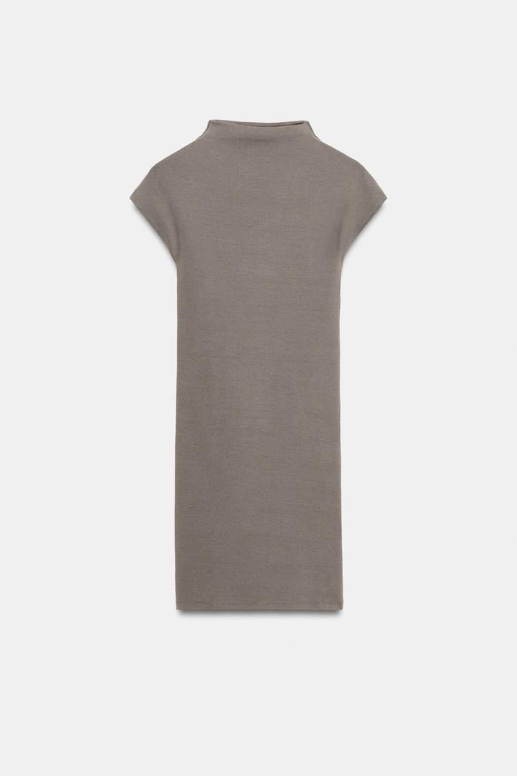 VESTIDO CORTO CUELLO