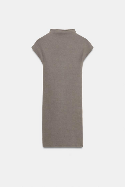 VESTIDO CORTO CUELLO